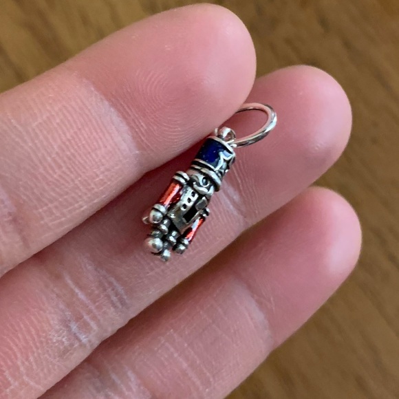NWOT Moveable Nutcracker Christmas Dangle Charm Sterling Silver 925 - Picture 7 of 13